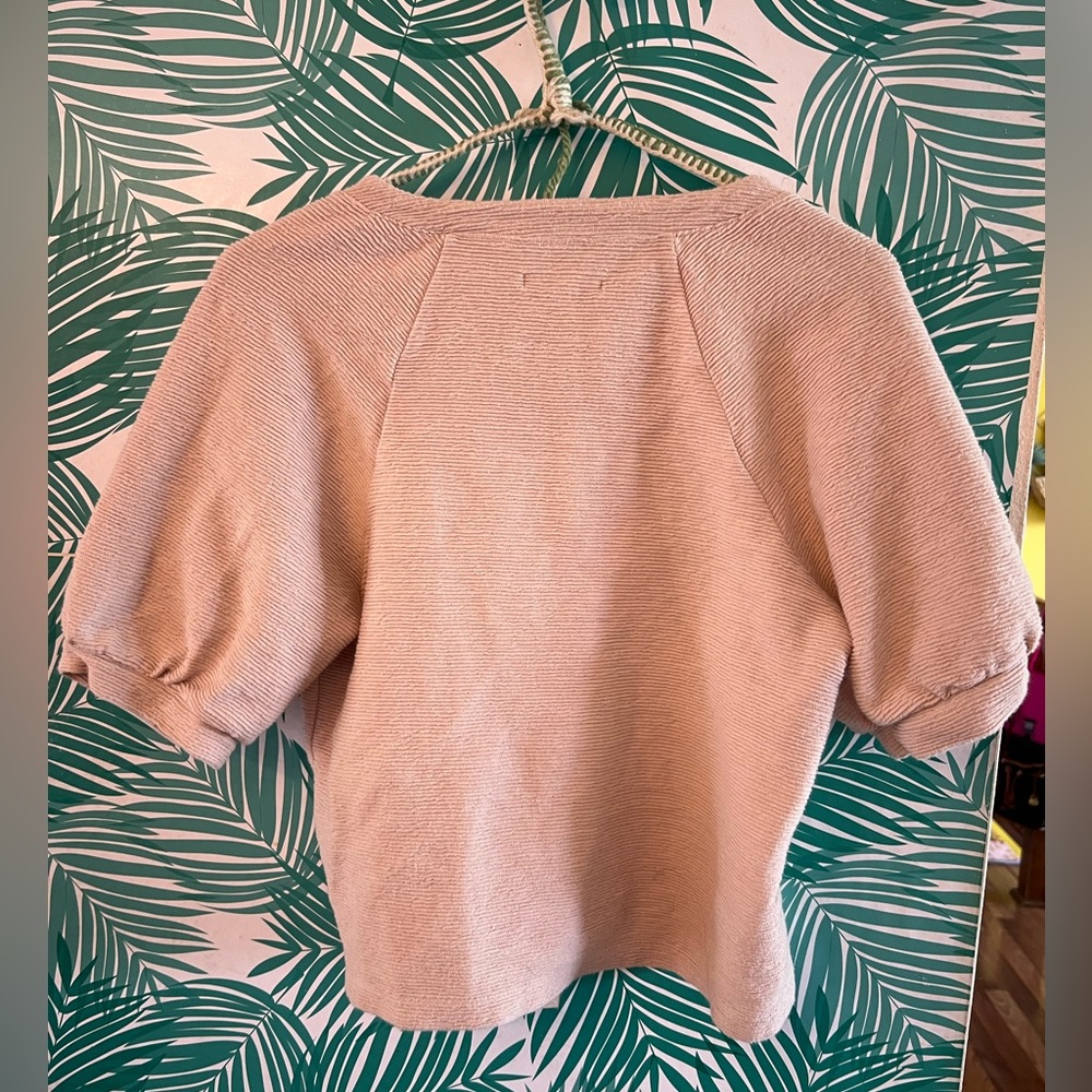 Madewell button from top with pleated sleeve detail size small - Picture 4 of 6
